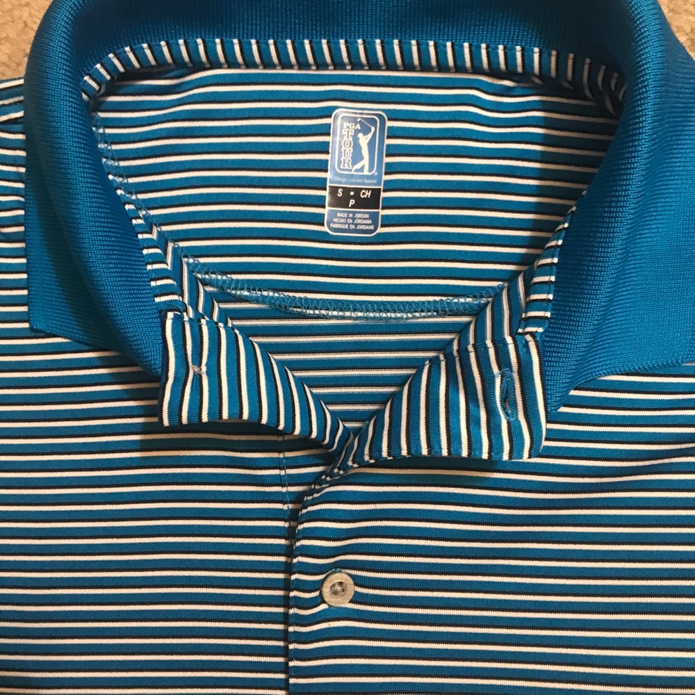 🔥PGA TOURS SZ SM MENS POLO 🔥